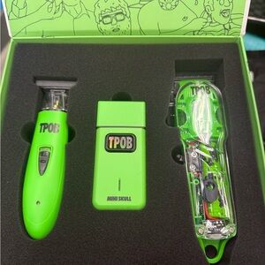 TPOB clippers trimmers and skull shaver